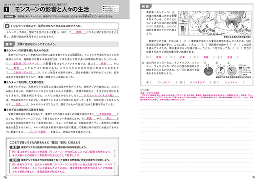 『高等学校 新地理総合』ノート