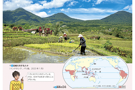 田植えをする人々 p.30